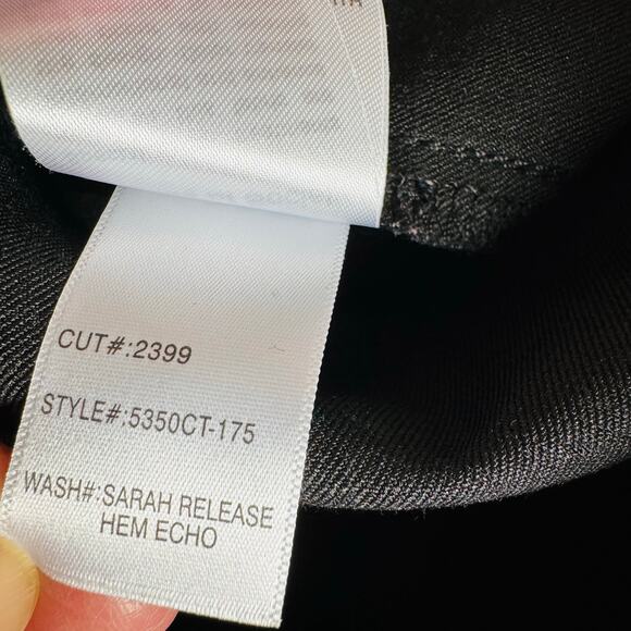 Articles of Society Womens Sarah Release Hem Skinny Fit Black Jeans Size 26 - Picture 11 of 13
